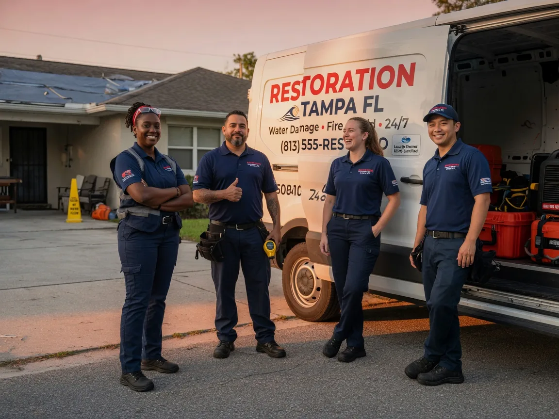 Water Damage Restoration company in Sciota, IL